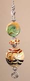 Sweep of Prairie Wheat Lampwork Glass Ceiling Fan Pull