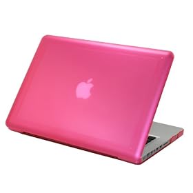 PINK mCover� Hard Shell Case for 13-inch A1278 MacBook Pro with Black Keyboard