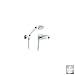 Alsons 410SPBBX Add-A-Shower Personal Shower Unit, White/Chrome