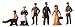 Bachmann Trains - FIGURES - OLD WEST FIGURES - HO Scale
