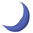Royal Blue Moon Beanbag Floor Pillow By Elite Furniture