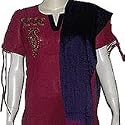 Asian Salwar Kameez Printed Embroidered Cotton Size X-S (slk019)