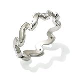 Anniversaire Bague Femme en Or - 750/1000 avec Diamant, forme Alliance