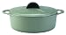 Daniel Boulud Kitchen Infiniti Cast Iron 5-Quart Oval Roaster, Gray