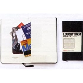 Leuchtturm Medium Notebook, Dots, 5.75 x 8.25 Inch (LBL14): Office Products