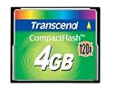 Transcend 4GB Ultra-Speed 120x CompactFlash Card - Green (TS4GCF120)