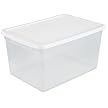 Sterilite 66-qt. ClearView Storage Box - Set of 4