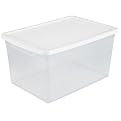 Sterilite 66-qt. ClearView Storage Box - Set of 4
