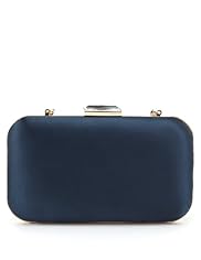 Diamanté Clasp Fastening Clutch Bag
