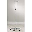 CLINTON KNOB LOCK IV STANDS IV Pole, 5 leg base with 2 hooks Item# IV-35