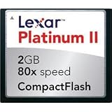 Lexar Platinum II CompactFlash Card 2GB