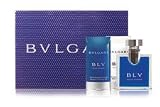 Bvlgari Man Gift Set for Men : 2oz Edt Spray + 2.5oz Aftershave Balm + 2.5oz Shampoo and Shower Gel