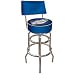 Fabulous Las Vegas Padded Bar Stool with Back - Game Room Products > Pub Stools > Poker Theme