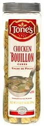 Tone's Chicken Bouillon Cubes * Net Weight 25 oz (1.56 lb)