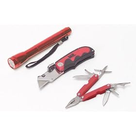 3-pc. Folding Utility Knife Gift Set by 