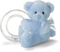 Boy's Ring Rattle, My First Teddy Ring Rattle Blue