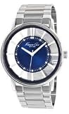 Kenneth Cole New York Marine Blue Skeleton Dial Men's watch #KC3993