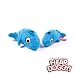 Hear Doggy Ultrasonic Plush Toy Large Whale 9" X 4" Dog Squeak Toy That Only Your Pet Can Hear