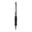 Pentech Exec-Tech Retractable Ball Point Pens Black 3ct (69114)