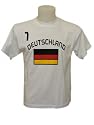 Fanshirt zur Fußball WM mit Wunsch name und Nummer Deutschland