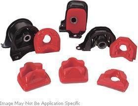 Energy Suspension 161105R Motor Mounts - Energy Suspension Motor Mounts - Motor Mount Inserts Motor Mounts - Polyurethane - Red - Honda - Civic Del Sol - 1.5 - 1.6L - Set