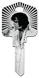 Elvis Glitter Kwikset SC1 House Key