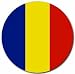 Romania Flag Round Mouse Pad