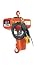JET 151121 2SS-1G-10 2-Ton Capacity 1.2 HP Single-Speed Electric Chain Hoist