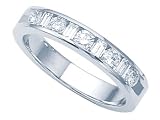 0.65 cts Baguette Diamonds Band - Platinum, 18kt White or Yellow Gold