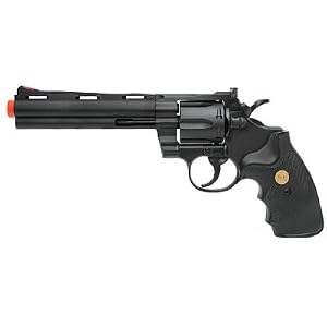 TSD Sports 6-Inch Barrel Spring Powered Airsoft Revolver