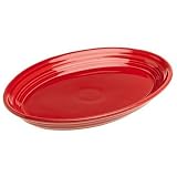 Fiesta 9-5 8-Inch 456 Small Oval Platter, Scarlet