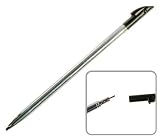 Metal (Chrome) Stylus with Reset Pin for Palm (PalmOne) Tungsten C/ Wseries w/ Black Tip