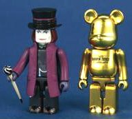 Charlie and the Chocolate Factory Kubrick Be@rbrick 2 piece