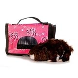 Plush Cuddley Critters Brown Hamster Fancy Pal Pet Carrier 8\
