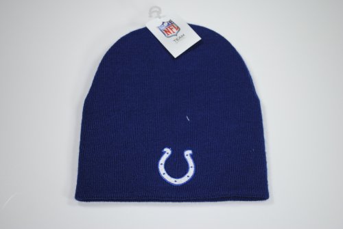 Indianapolis Colts Cuffless Blue Beanie Cap