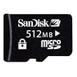 SanDisk Micro SD Memory Module 512MB (SDQCJP-512-A10M, Retail Package)