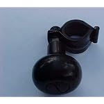 Classic Black Steering Wheel Spinner for a Golf Cart Steering Wheel