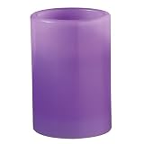 Flameless Pillar Candle - Lavender (4)