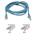 Belkin A3L791-S 50-Foot RJ45 CAT 5e Snagless Molded Patch Cable (Blue)