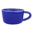 Zak Designs Moxie Dark Blue Mug, Set of 4