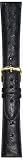 Hadley-Roma Men's MS2003RA-200 20-mm Black Genuine Ostrich Leather Watch Strap