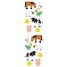 12 PACK STANDARD SHEET STIX CHUB FARM ANIMALS Papercraft, Scrapbooking (Source Book)