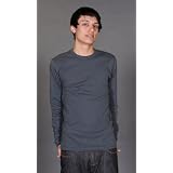 American Apparel Baby Rib Fitted Long Sleeve T-Shirt