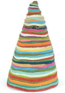 Home Decor, Colorful Tree, Dimensions: 18" H Material: Felt