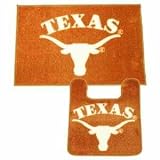 Texas Longhorns 2 Piece Bathroom Rug Set