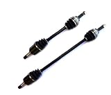DTA MZ84118410 front Left Right Pair - 2 New Premium CV Axles (Drive Axle Assembly)