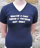I might as well do it 'cause I'm going to get blamed anyway' skinni fit tee, navy, one size