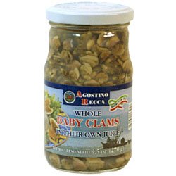 Baby Clams - Whole in their own juice - 270g by parthenonfoods.com