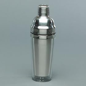 Click here to buy Cocktail Shaker by Outset, Acrylic Stainless Steel by Outset.