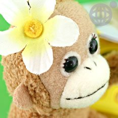 Baby Cocoストラップ ナツ 金茶